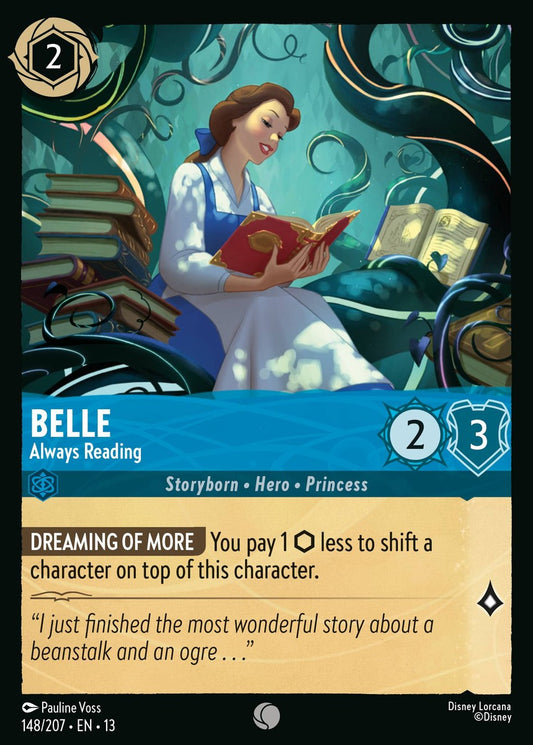 148/207-EN-13: Belle – Always Reading