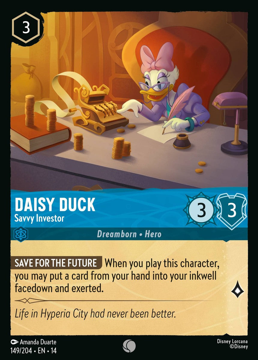 149/204-EN-14: Daisy Duck – Savvy Investor