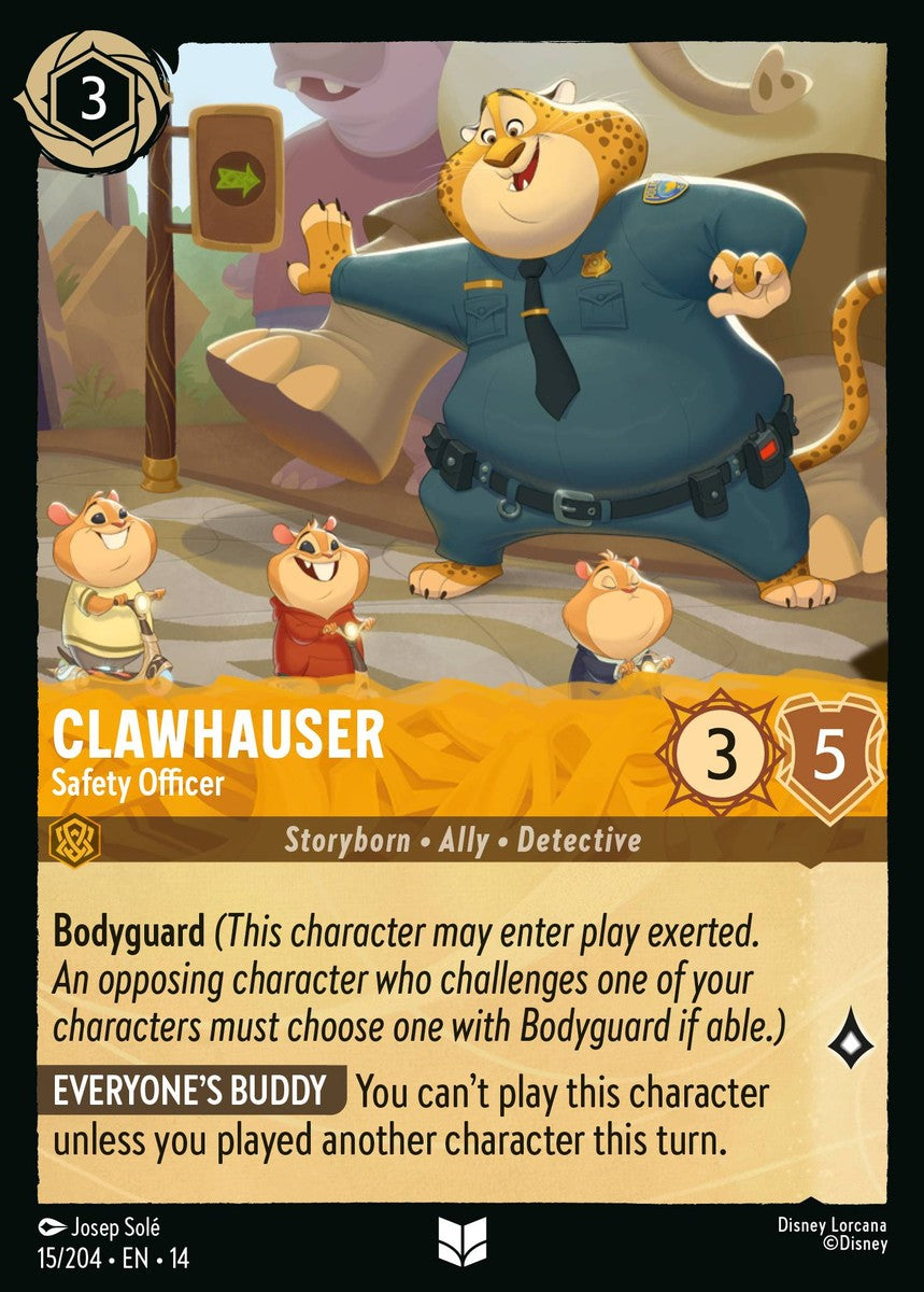 015/204-EN-14: Clawhauser – Safety Officer