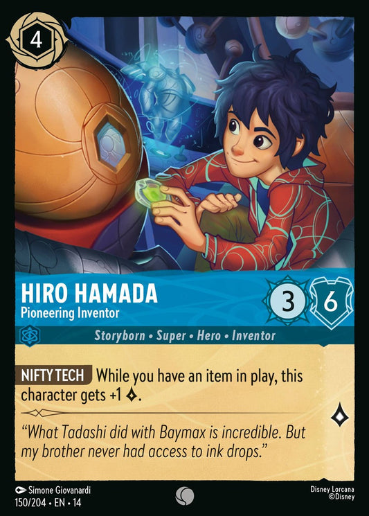 150/204-EN-14: Hiro Hamada – Pioneering Inventor
