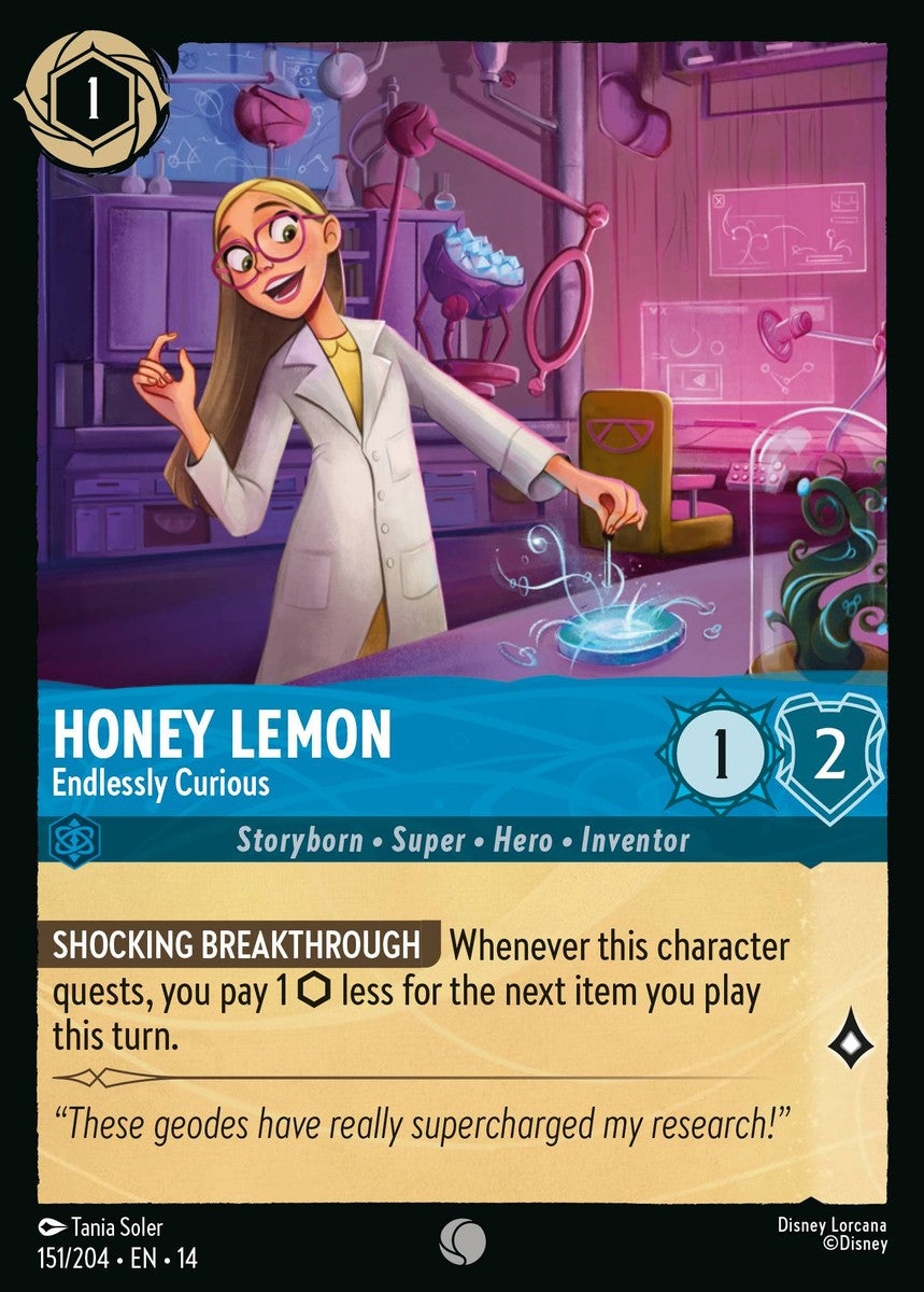 151/204-EN-14: Honey Lemon – Endlessly Curious