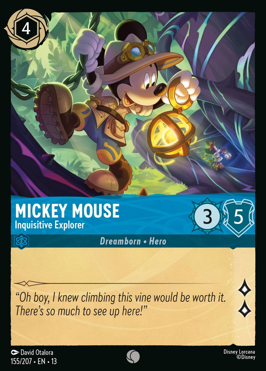 155/207-EN-13: Mickey Mouse – Inquisitive Explorer