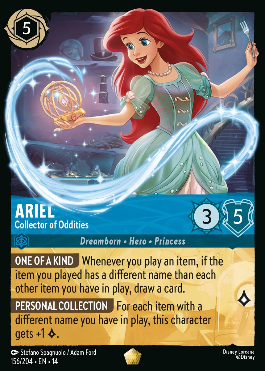 156/204-EN-14: Ariel – Collector of Oddities
