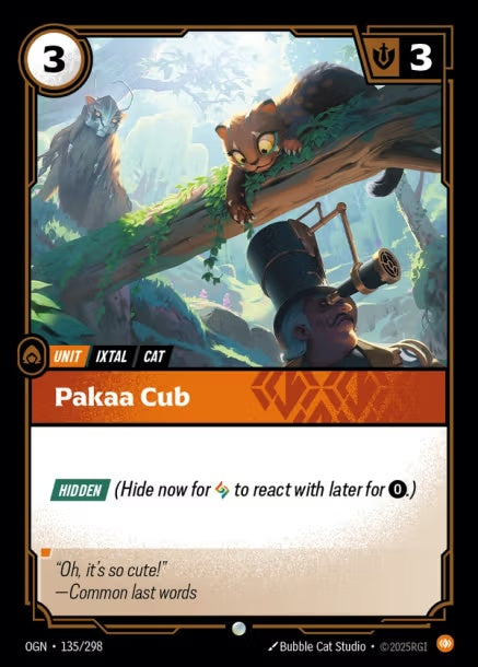 OGN-135/298 - Pakaa Cub（繁中）