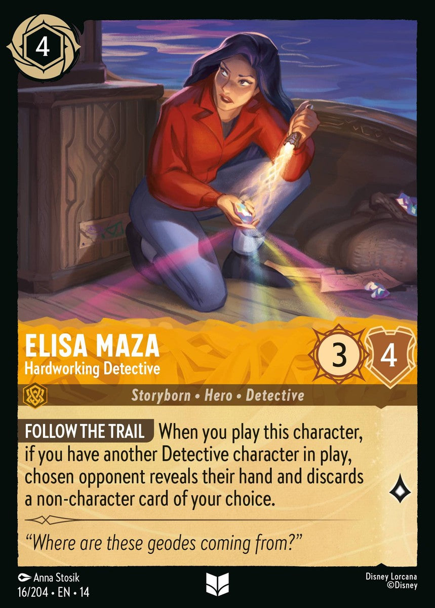 016/204-EN-14: Elisa Maza – Hardworking Detective