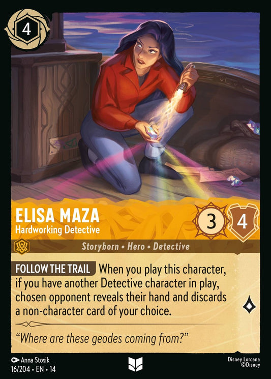 016/204-EN-14: Elisa Maza – Hardworking Detective