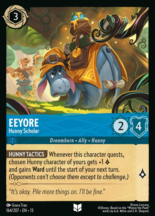 164/207-EN-13: Eeyore – Hunny Scholar