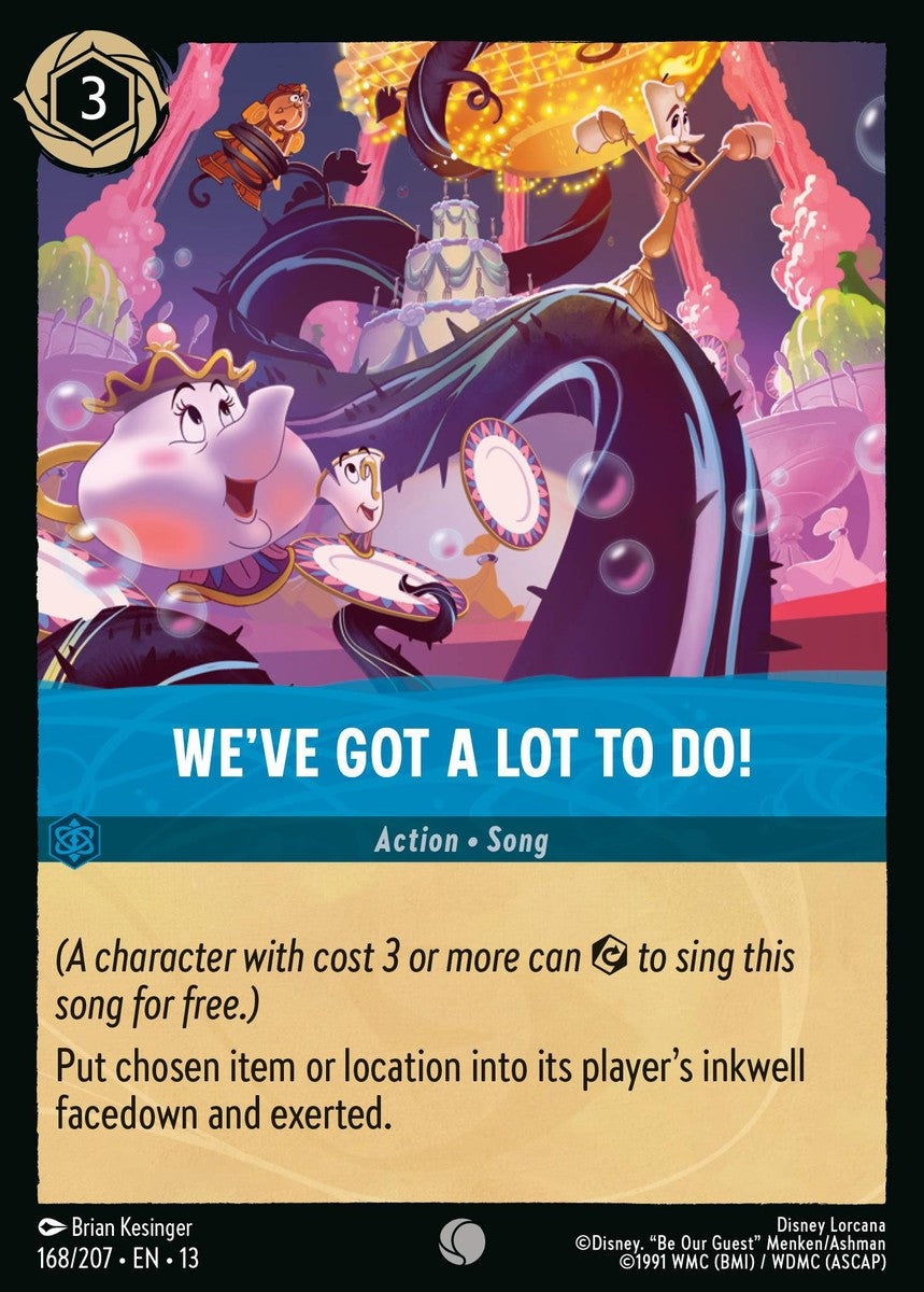 168/207-EN-13: We’ve Got a Lot to Do!