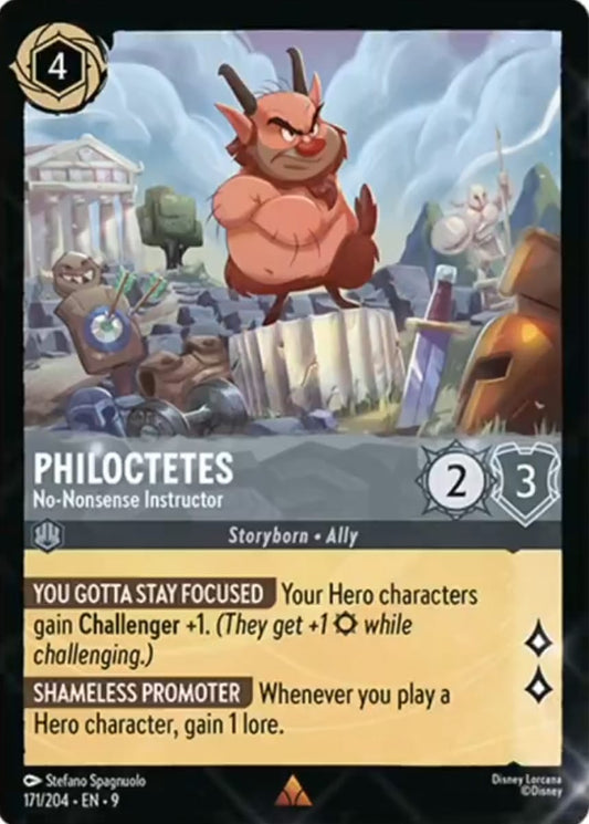 171/204-EN-9: Philoctetes – No-Nonsense Instructor