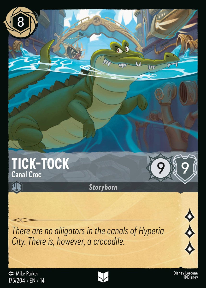 175/204-EN-14: Tick-Tock – Canal Croc
