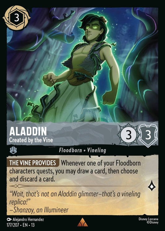 177/207-EN-13: Aladdin – Created by the Vine