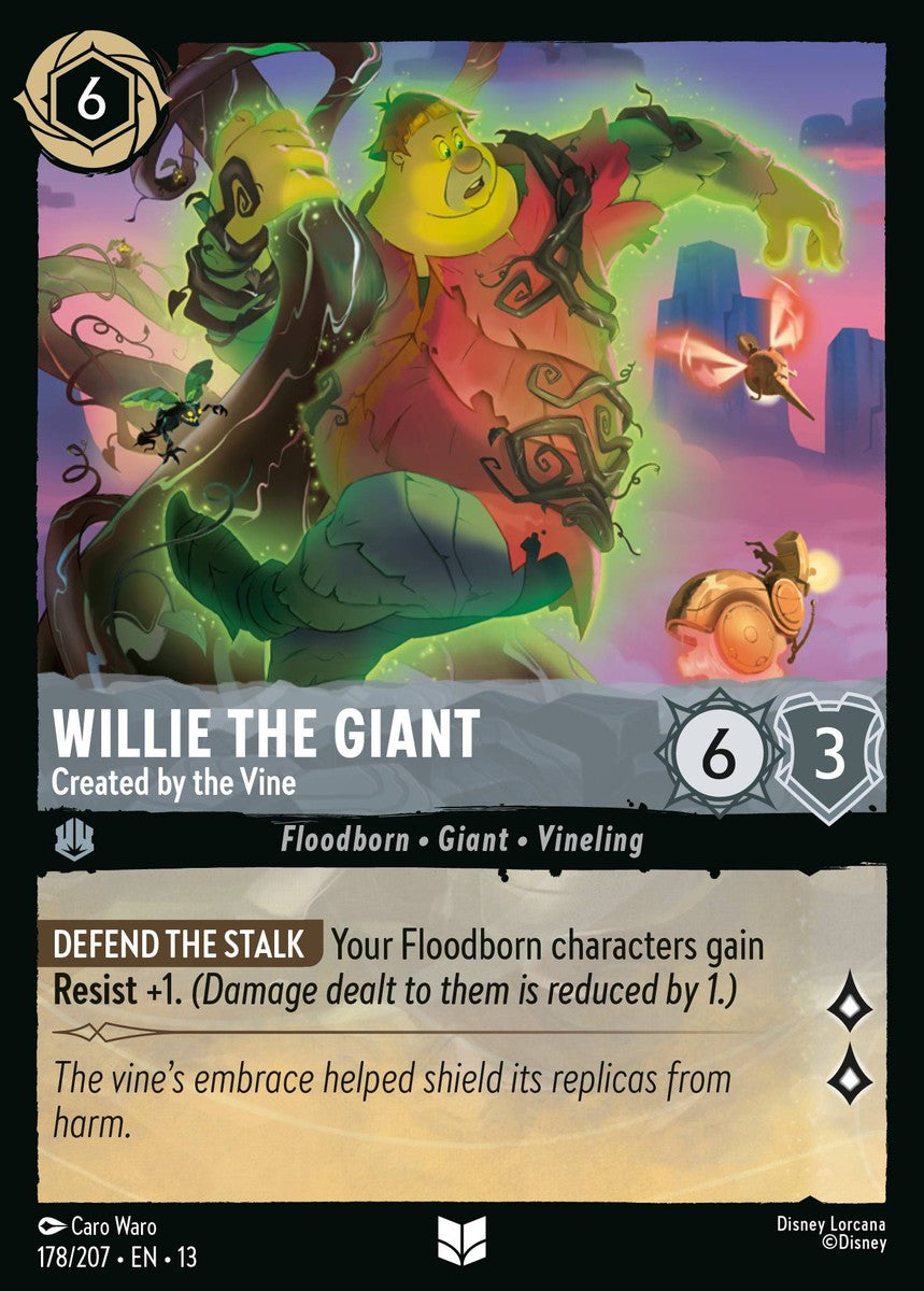 178/207-EN-13: Willie the Giant – Created by the Vine
