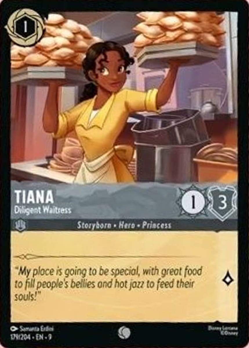 179/204-EN-9: Tiana – Diligent Waitress