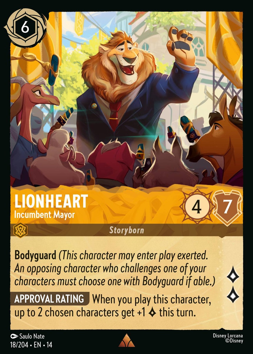 018/204-EN-14: Lionheart – Incumbent Mayor