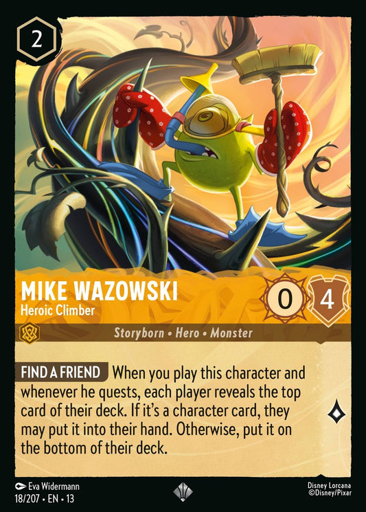 018/207-EN-13: Mike Wazowski – Heroic Climber