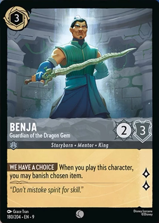 180/204-EN-9: Benja – Guardian of the Dragon Gem