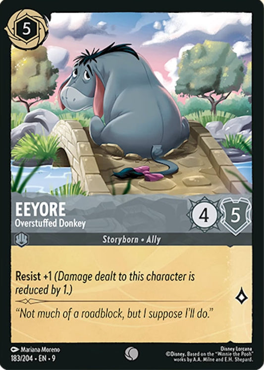 183/204-EN-9: Eeyore – Overstuffed Donkey