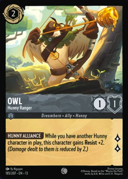 185/207-EN-13: Owl – Hunny Ranger