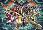 [Playmat] PB-06 Digimon Playmat Shinegreymon Wargreymon Dukemon Gallantmon Imperialdramon KaiserGreymon Shoutmon X7