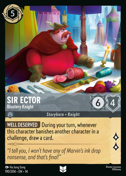190/204-EN-14: Sir Ector – Blustery Knight