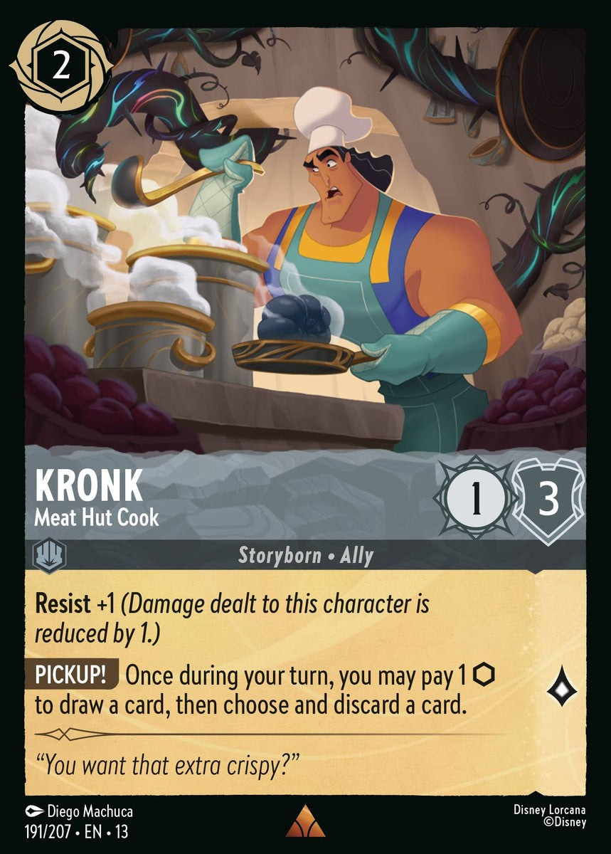 191/207-EN-13: Kronk – Meat Hut Cook