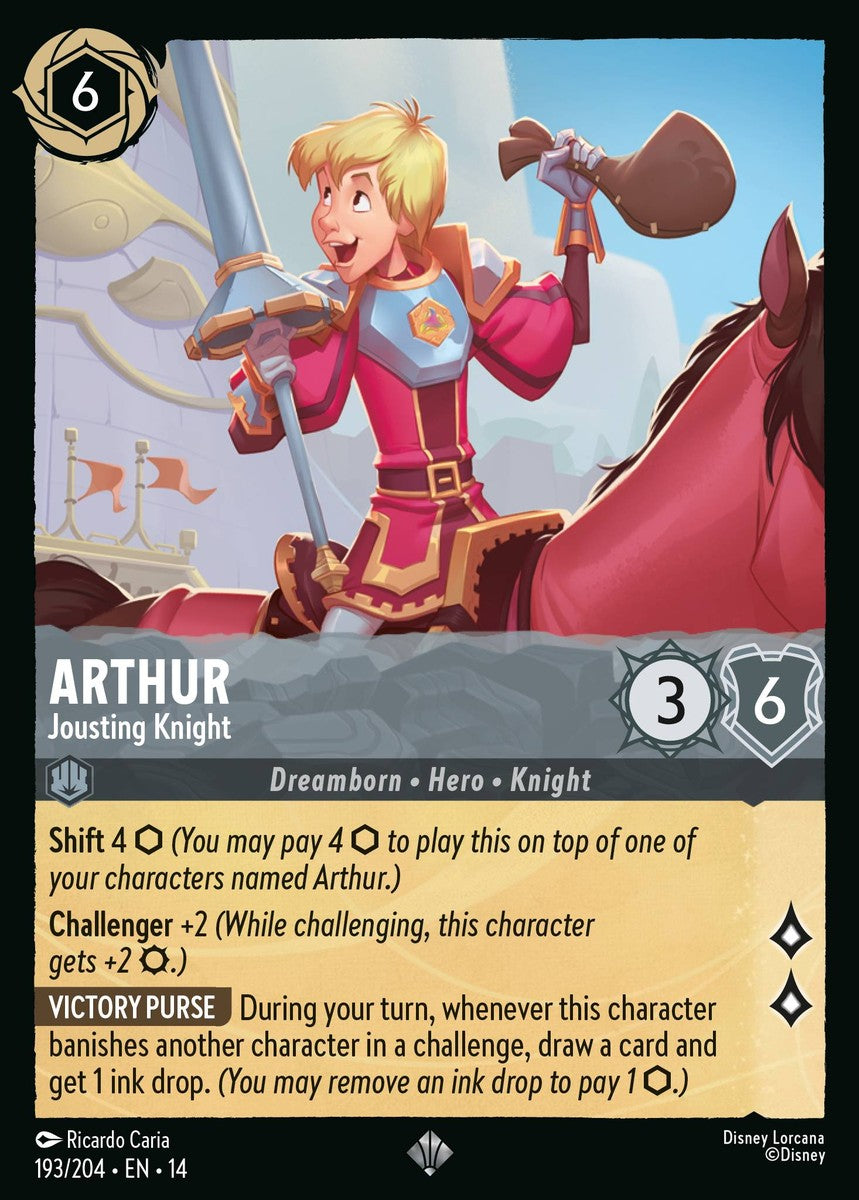 193/204-EN-14: Arthur – Jousting Knight