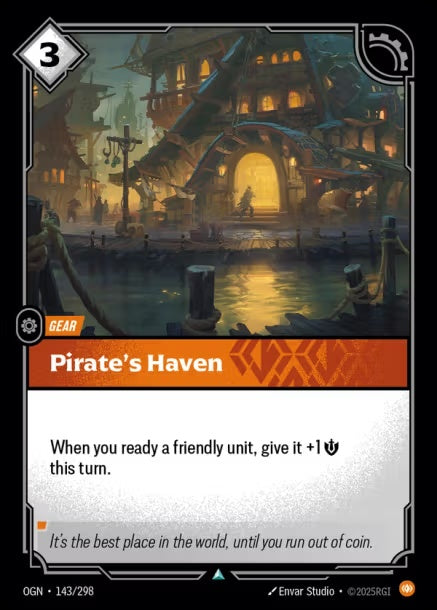OGN-143/298 - Pirate's Haven（繁中）