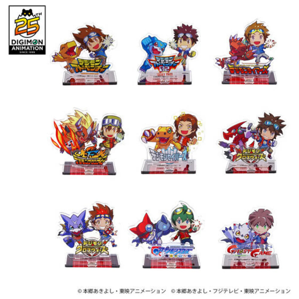 (PRE-ORDER)(預訂) [Official Products][官方產品] - [Digimon Adventure 25th Anniversary Anime Series] Acrylic Stand [數碼暴龍25週年紀念] 立牌膠牌