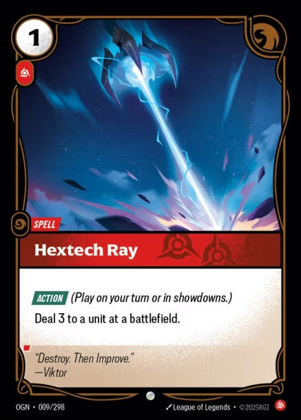 （繁中）OGN-009/298 - Hextech Ray 海克斯科技射線