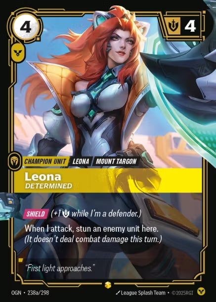 OGN-238a/298 - Leona, Determined（繁中）