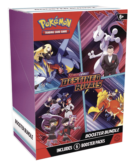 [SV10] English Pokemon 美版 Destined Rivals 6-Booster Bundle