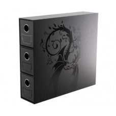 Dragon Shield - Fortress Card Drawers - Vertical - 3 XL - Black - AT-33707