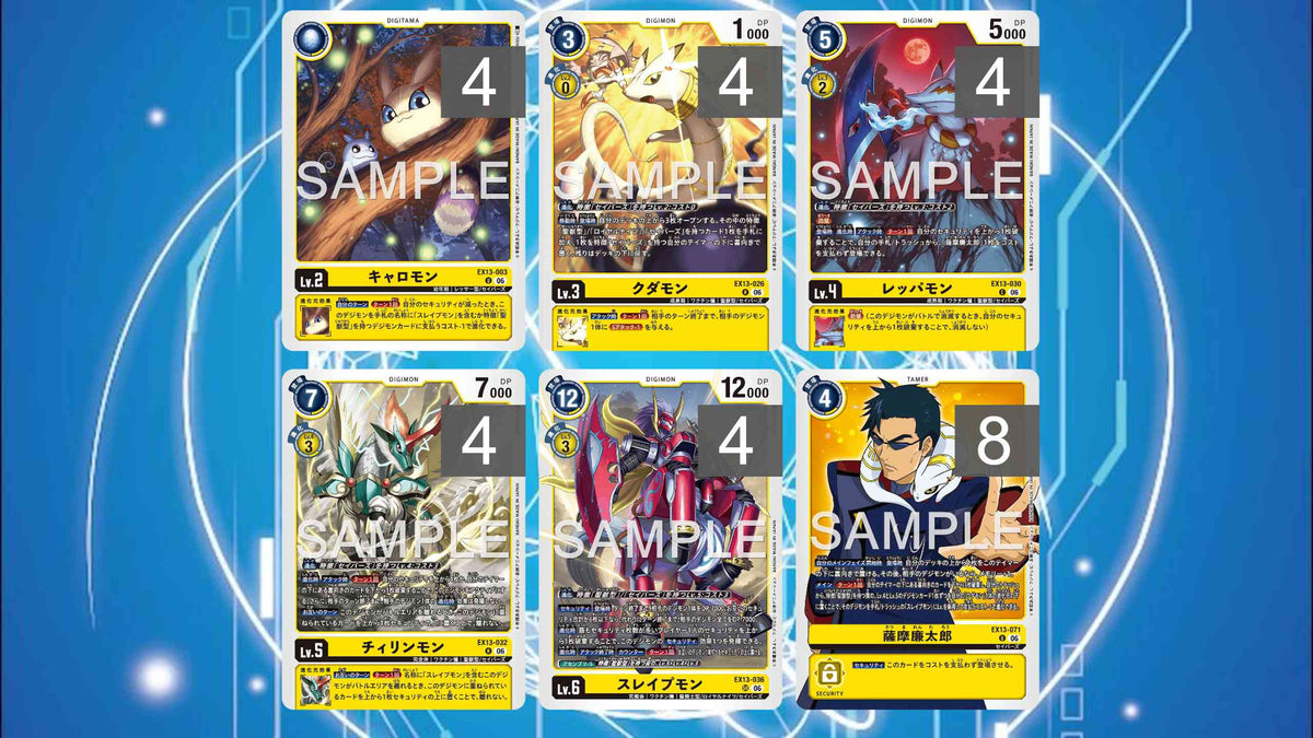 EX13 - Full Set 套裝