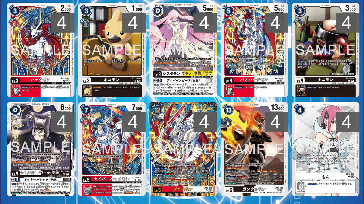 EX13 - Full Set 套裝