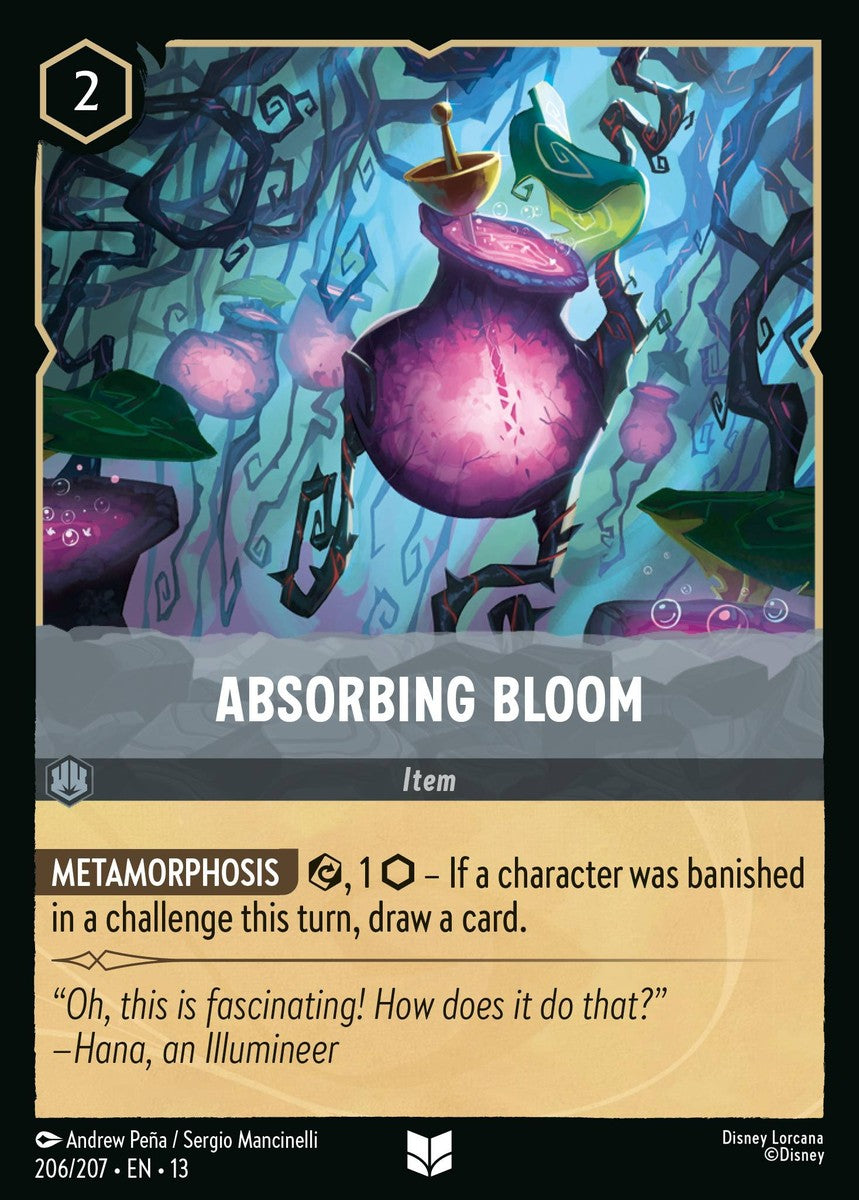 206/207-EN-13: Absorbing Bloom