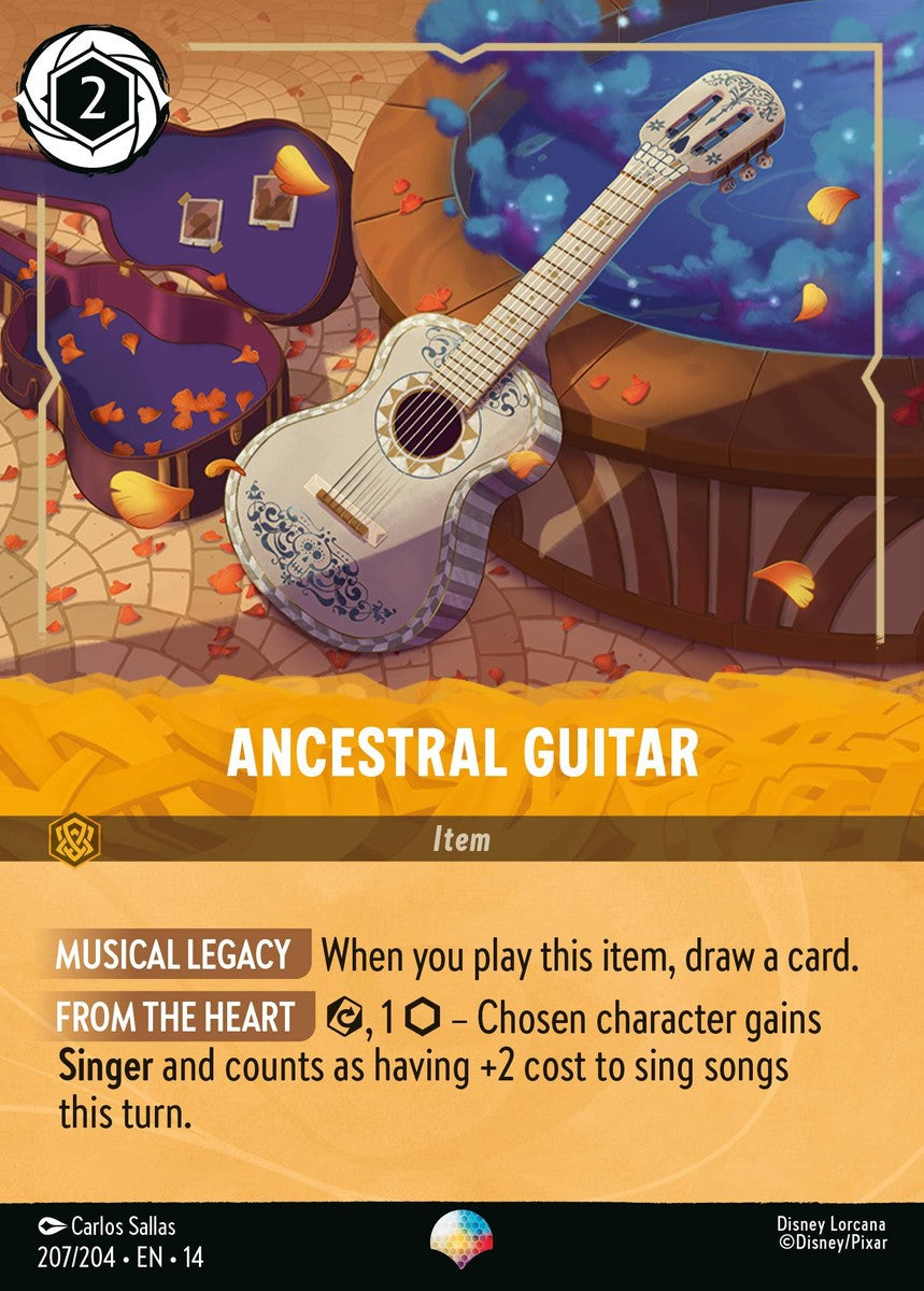 207/204-EN-14: Ancestral Guitar (Alt Art) (異畫)