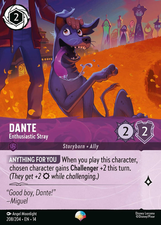 208/204-EN-14: Dante – Enthusiastic Stray (Alt Art) (異畫)