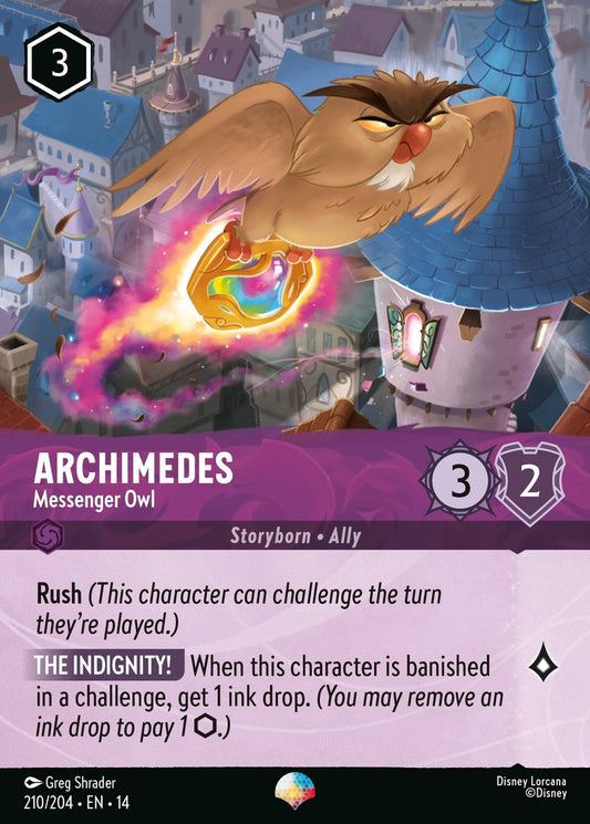 210/204-EN-14: Archimedes – Messenger Owl