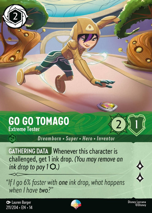 211/204-EN-14: Go Go Tomago – Extreme Tester (Alt Art) (異畫)