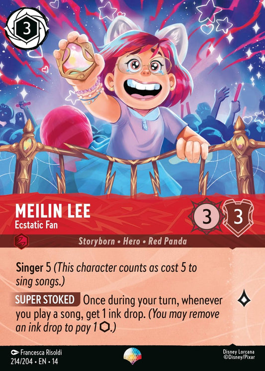 214/204-EN-14: Meilin Lee – Ecstatic Fan (Alt Art) (異畫)