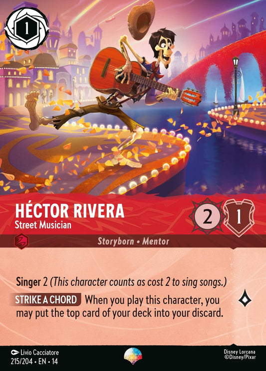 215/204-EN-14: Héctor Rivera – Street Musician (Alt Art) (異畫)