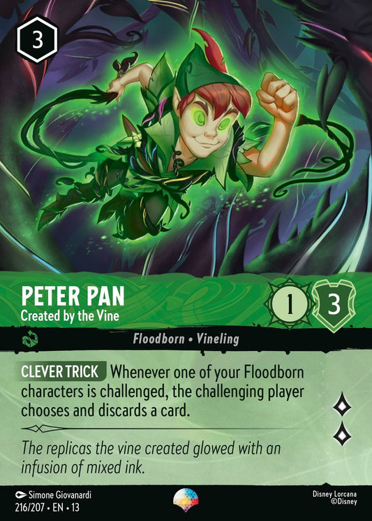 216/207-EN-13: Peter Pan – Created by the Vine