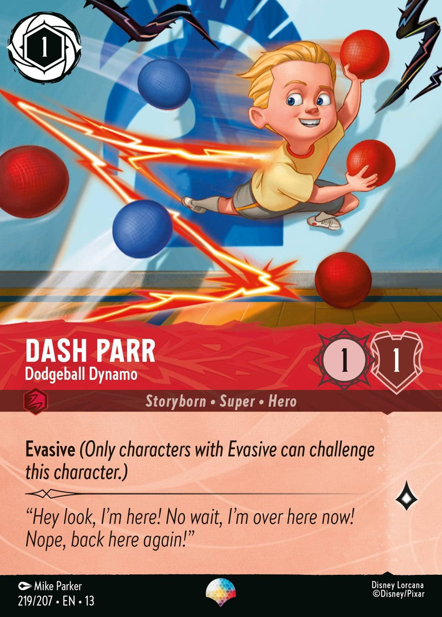 219/207-EN-13: Dash Parr – Dodgeball Dynamo