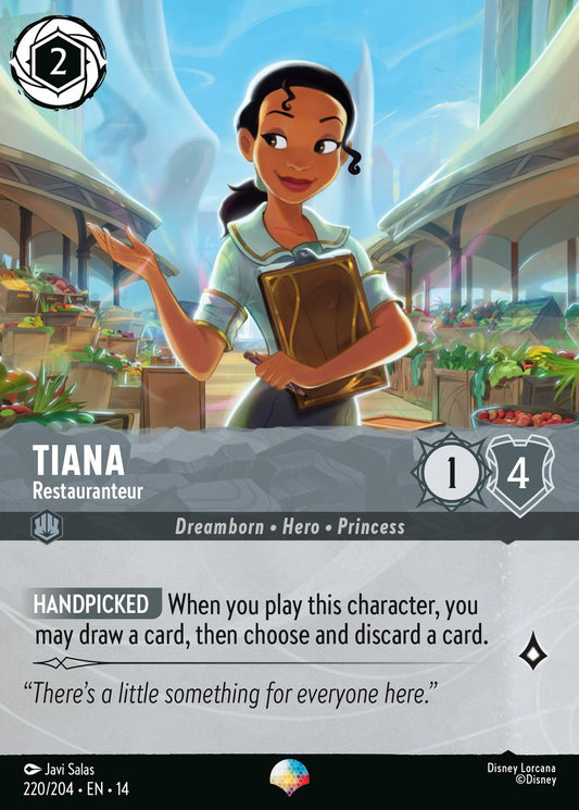 220/204-EN-14: Tiana – Restauranteur (Alt Art) (異畫)