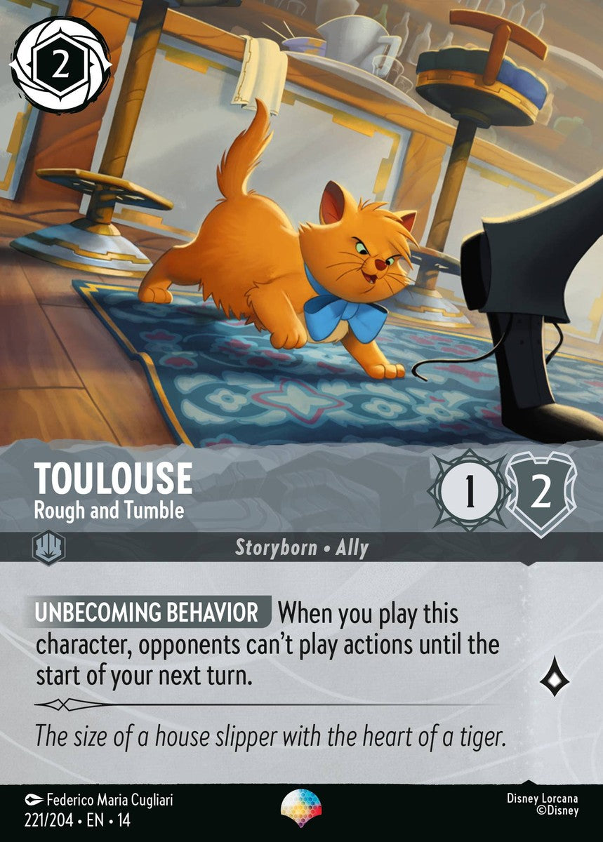 221/204-EN-14: Toulouse – Rough and Tumble (Alt Art) (異畫)