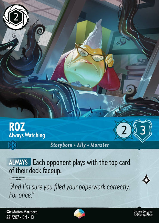221/207-EN-13: Roz – Always Watching