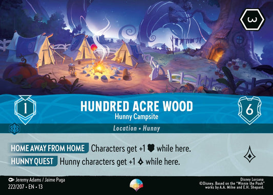 222/207-EN-13: Hundred Acre Wood – Hunny Campsite