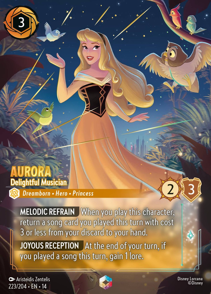223/204-EN-14: Aurora – Delightful Musician (Alt Art) (異畫)