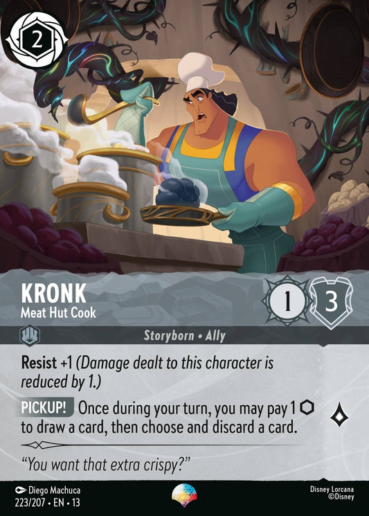223/207-EN-13: Kronk – Meat Hut Cook
