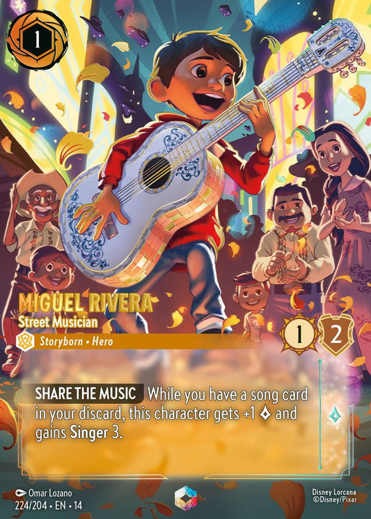 224/204-EN-14: Miguel Rivera – Street Musician (Alt Art) (異畫)
